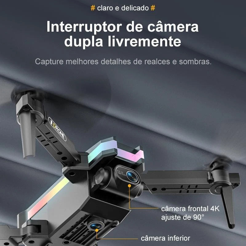 Drone  XT8 profissional com câmera 4K HD