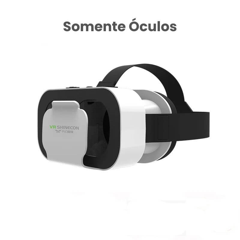 Óculos de realidade virtual 3D para smartphones