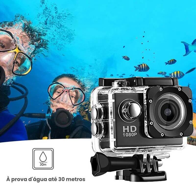 Câmera de ação 4K Ultra HD