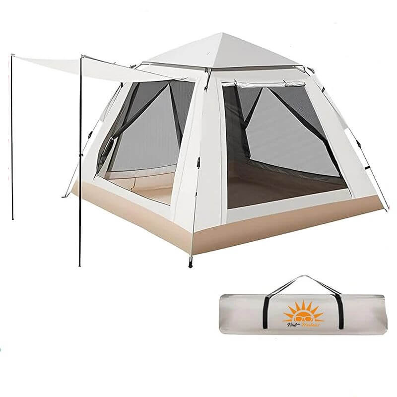 Barraca de camping portátil para 4 pessoas