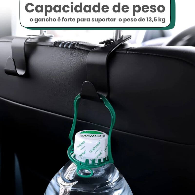 Kit organizador de carro para acessórios de armazenamento interno.