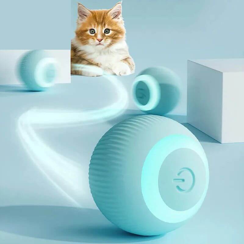 Cat Interactive Ball Smart Cat Toys Indoor Automatic Rolling Magic Ball Electronic Interactive Cat Toy Cat Game Accessories