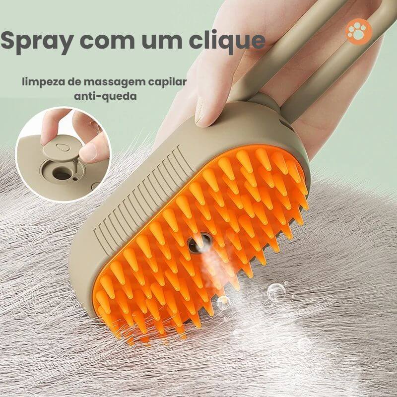 Cat Steam Brush Steamy Dog Brush 3 in 1 Electric Spray Cat Hair Brushes for Massage Pet Grooming Comb Hair Removal Combs