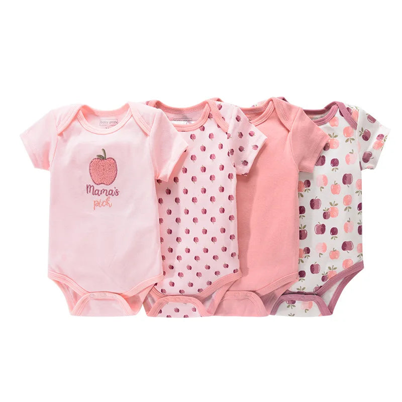 Kit de bodies para bebês 4 peças