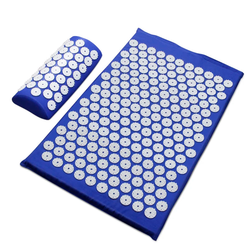 62*38cm Massager Cushion Massage Mat Acupressure Relieve Back Body Pain Spike Mat Acupuncture Yoga Mat/Pillow