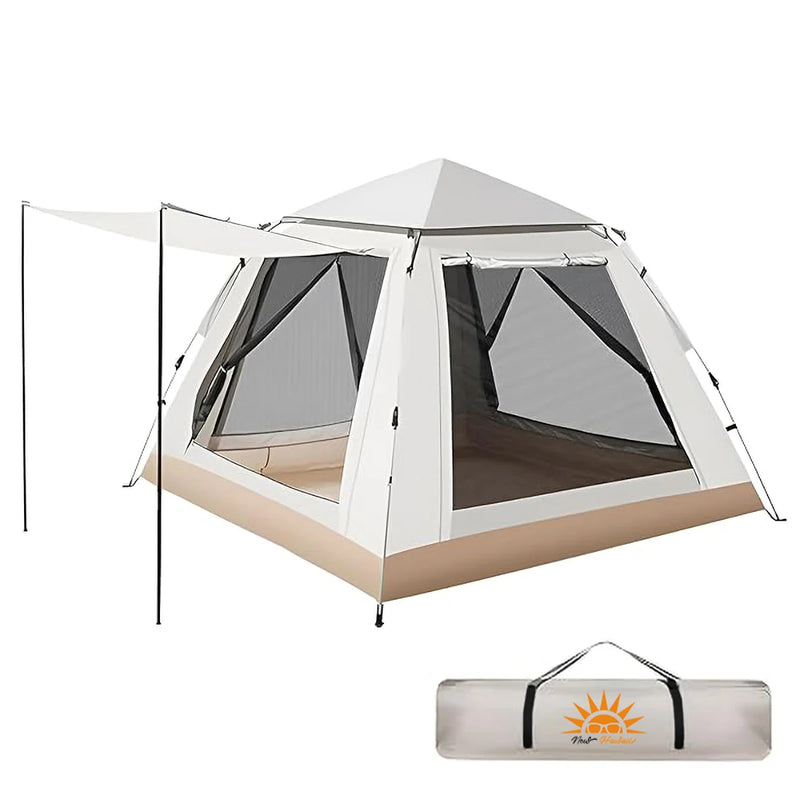 Barraca de camping portátil para 4 pessoas